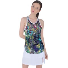 Forest 1 1 Racer Back Mesh Tank Top