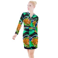 Rancho 1 2 Button Long Sleeve Dress by bestdesignintheworld