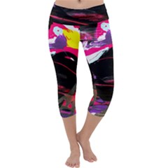 Consolation 1 1 Capri Yoga Leggings by bestdesignintheworld