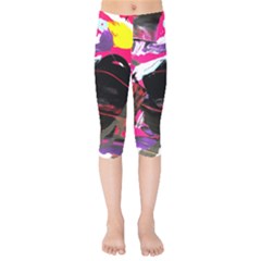 Consolation 1 1 Kids  Capri Leggings  by bestdesignintheworld