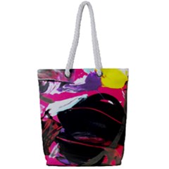 Consolation 1 1 Full Print Rope Handle Tote (small) by bestdesignintheworld