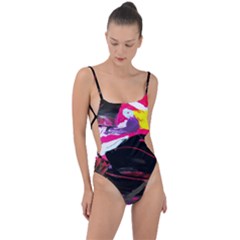 Consolation 1 1 Tie Strap One Piece Swimsuit