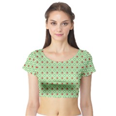 Df San Benito Short Sleeve Crop Top by deformigo