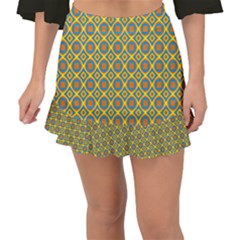 Df Teelanka Fishtail Mini Chiffon Skirt by deformigo