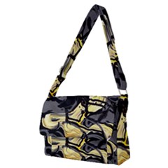 Motion And Emotion 1 2 Full Print Messenger Bag (m)