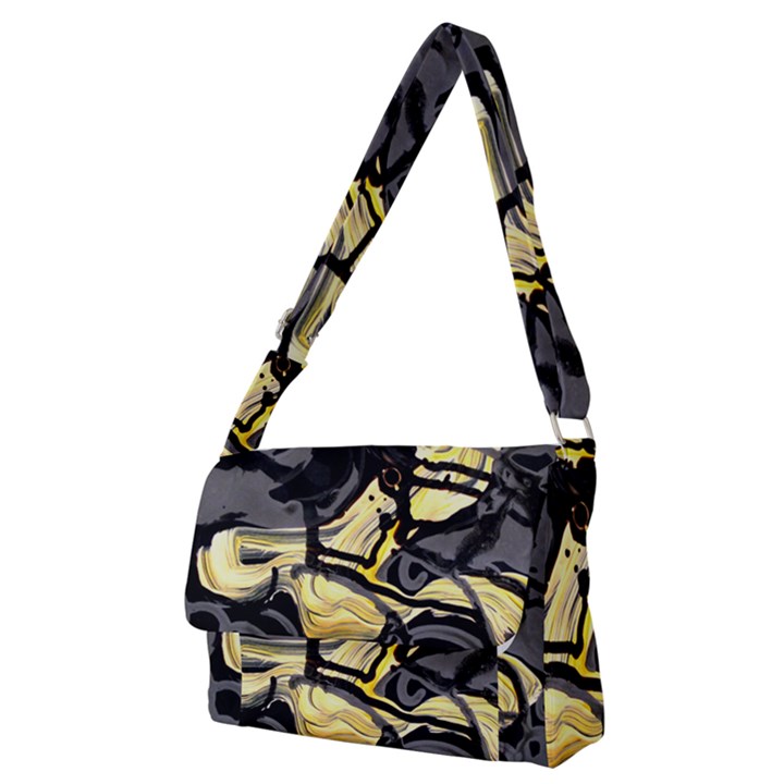 Motion And Emotion 1 2 Full Print Messenger Bag (M)