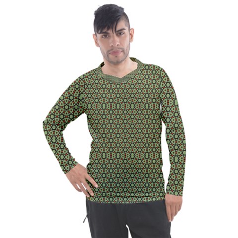 Df Lanika Men s Pique Long Sleeve Tee by deformigo