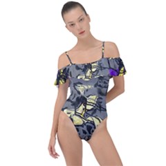 Motion And Emotion 1 1 Frill Detail One Piece Swimsuit