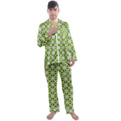 Df Matyas Men s Satin Pajamas Long Pants Set by deformigo