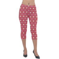 Df Rafflesia Lightweight Velour Capri Leggings  by deformigo