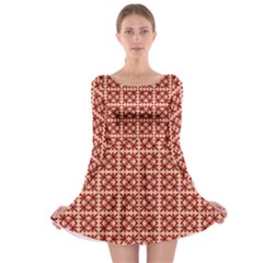 Df Pietri Long Sleeve Skater Dress by deformigo