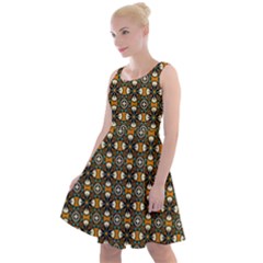 Df Delizia Knee Length Skater Dress by deformigo