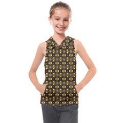 Df Delizia Kids  Sleeveless Hoodie