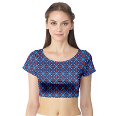 Df Pasticerria Short Sleeve Crop Top by deformigo