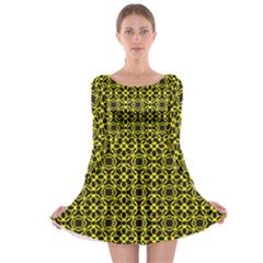 Df Manzanilla Long Sleeve Skater Dress by deformigo