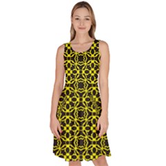 Df Manzanilla Knee Length Skater Dress With Pockets