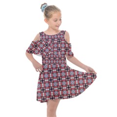 Df Chimayo Kids  Shoulder Cutout Chiffon Dress by deformigo