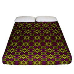 Df Semaris Fitted Sheet (california King Size) by deformigo