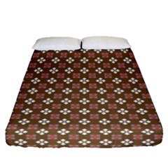 Df Areopag Fitted Sheet (queen Size) by deformigo