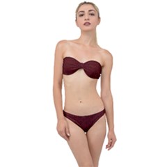 Df Rosendal Classic Bandeau Bikini Set by deformigo