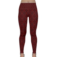 Df Rosendal Lightweight Velour Classic Yoga Leggings by deformigo