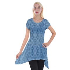 Df Normina Short Sleeve Side Drop Tunic by deformigo