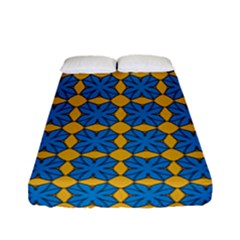 Df Jaisalmer Fitted Sheet (full/ Double Size) by deformigo