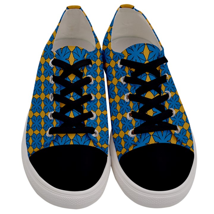 DF Jaisalmer Men s Low Top Canvas Sneakers