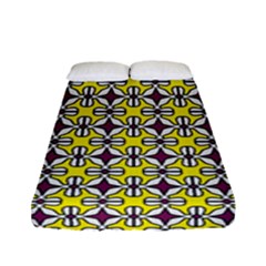 Df Florence Delem Fitted Sheet (full/ Double Size) by deformigo