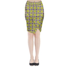 Df Florence Delem Midi Wrap Pencil Skirt by deformigo