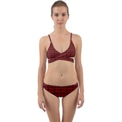 Df Joe Paganetti Wrap Around Bikini Set by deformigo