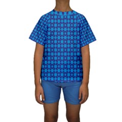 Df Loren Willards Kids  Short Sleeve Swimwear by deformigo