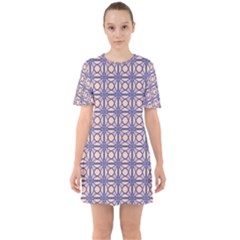 Df Asitane Sixties Short Sleeve Mini Dress by deformigo