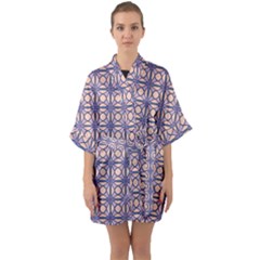 Df Asitane Half Sleeve Satin Kimono  by deformigo