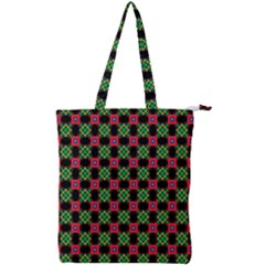 Df Heartflow Double Zip Up Tote Bag by deformigo