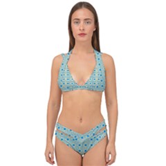 Df Shinna Dipti Double Strap Halter Bikini Set by deformigo