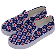 Df Batticalloa Kids  Canvas Slip Ons by deformigo