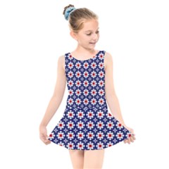 Df Batticalloa Kids  Skater Dress Swimsuit by deformigo