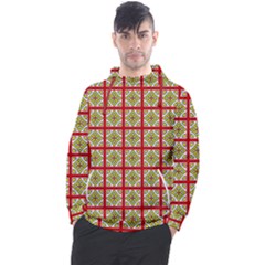 Df Hackberry Grid Men s Pullover Hoodie by deformigo