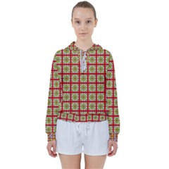 Df Hackberry Grid Women s Tie Up Sweat by deformigo