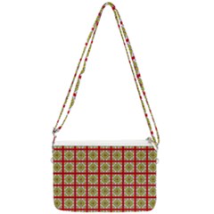 Df Hackberry Grid Double Gusset Crossbody Bag by deformigo