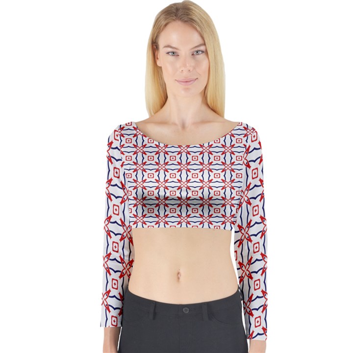 DF Wishing Well Long Sleeve Crop Top