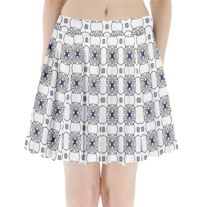 DF Snowland Pleated Mini Skirt