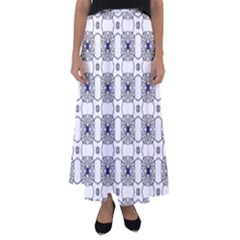 Df Snowland Flared Maxi Skirt by deformigo