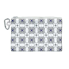 Df Snowland Canvas Cosmetic Bag (large) by deformigo