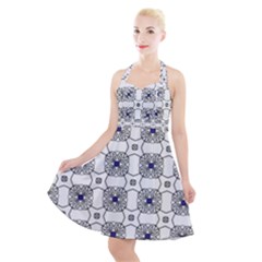 Df Snowland Halter Party Swing Dress  by deformigo