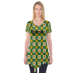 Df Russell Wolfe Short Sleeve Tunic  by deformigo