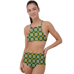 Df Russell Wolfe High Waist Tankini Set by deformigo