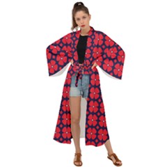 Df Clematis Maxi Kimono by deformigo