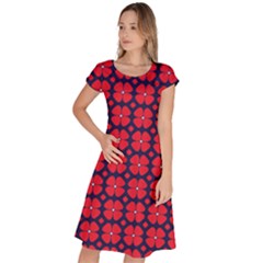 Df Clematis Classic Short Sleeve Dress